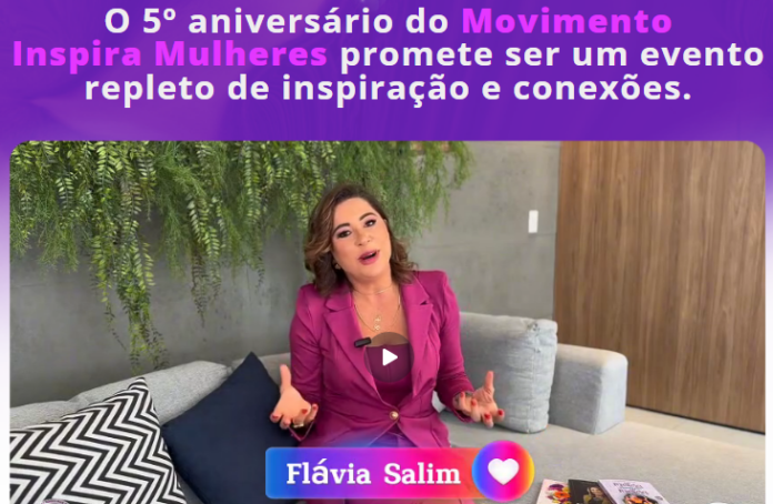 MOVIMENTO INSPIRA MULHERES CELEBRA SEU 5º ANIVERSÁRIO COM NOVA DATA