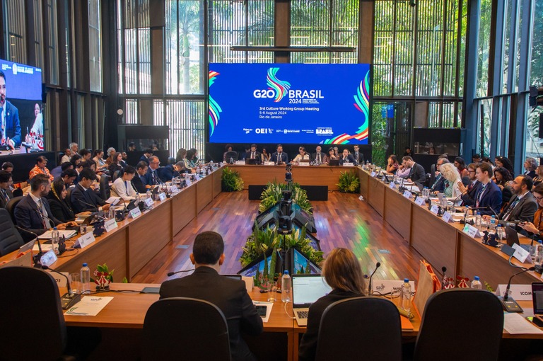 Primeiro dia do encontro do G20 da Cultura no Rio de Janeiro um balanço das atividades