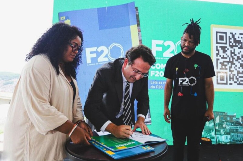 Lançamento das Recomendações do Favela 20