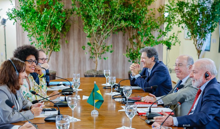 Lula e Anne Hidalgo conversaram sobre a situação política na Europa e no Brasil e a reconstrução do papel internacional do Brasil no mundo