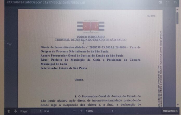 O desembargador apontou riscos iminentes ao meio ambiente e à qualidade de vida da população