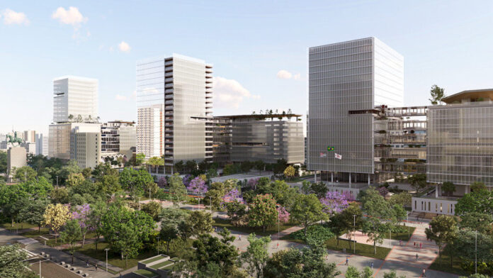 A escolha do projeto do novo Centro Administrativo contou com a participação de arquitetos de todo o país