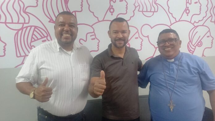 Dom lucas na visita da Secretaria de Direitos humanos