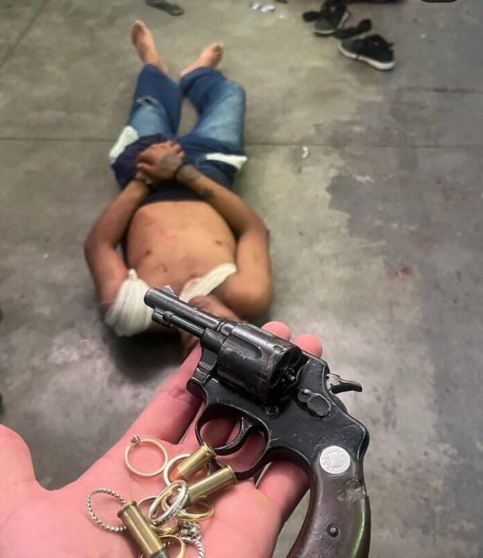 Ladrão de aliança é baleado em Taboão da Serra e preso pela GCM