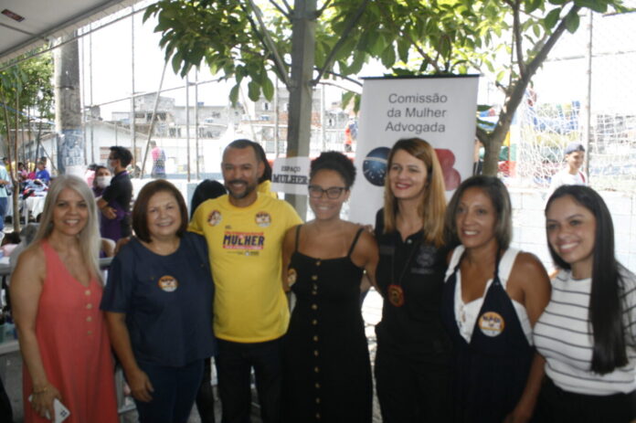 Materia de capa evento Dia da mulher Secretaria PM