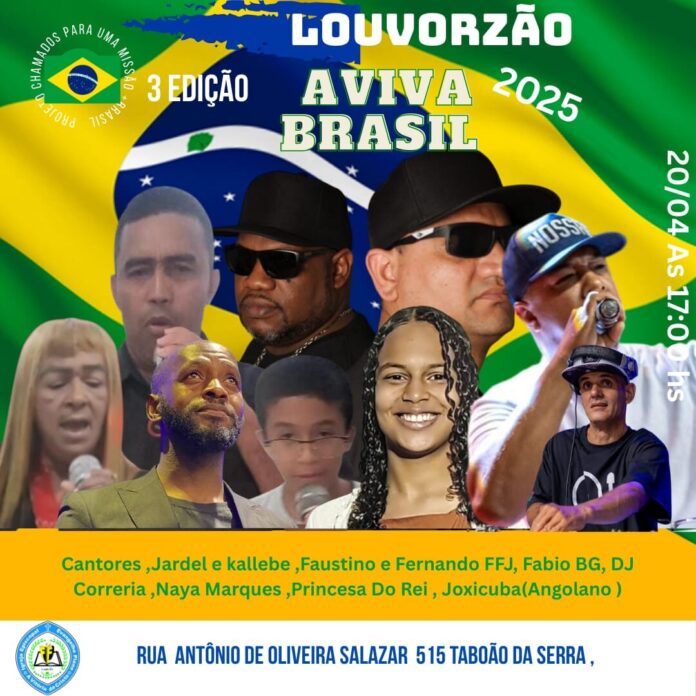 Baner da 3º edição Louvorzão TSerra