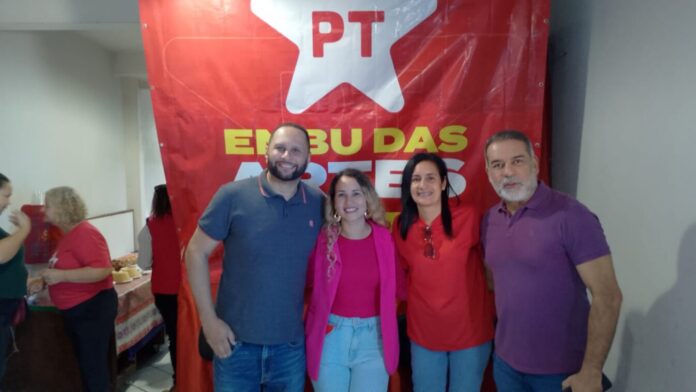 Rene com Rosangela do Embu