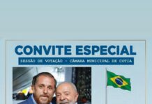 Presidente Lula Receberá Título de Cidadão Cotiano em Sessão Solene na Câmara Municipal de Cotia