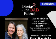 Movimento “Diretas Já na OAB Federal” promove encontro presencial em Taboão da Serra