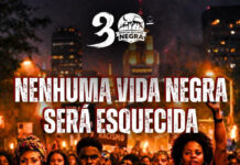 30ª Marcha Noturna reforça luta antirracista em São Paulo: “Nenhuma vida negra será esquecida”