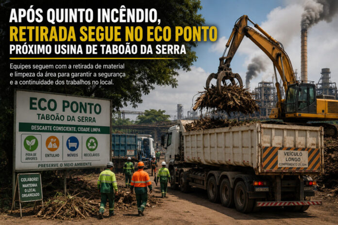 Incêncio em Taboão