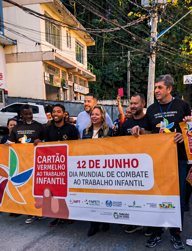 Caminhada de Combate ao Trabalho Infantil Taboão da Serra Caminhada de Combate ao Trabalho Infantil Taboão da Serra