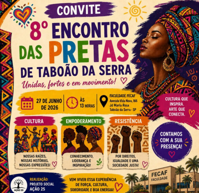 Encontro das Pretas de Taboão da Serra 2026