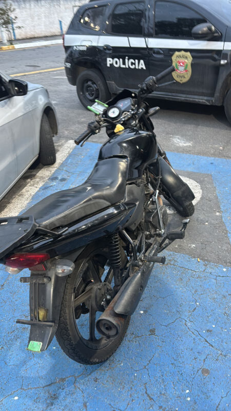 GCM Taboão da Serra perseguição moto furtada