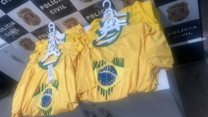 image Objeto Furtado Camisa do Brasil