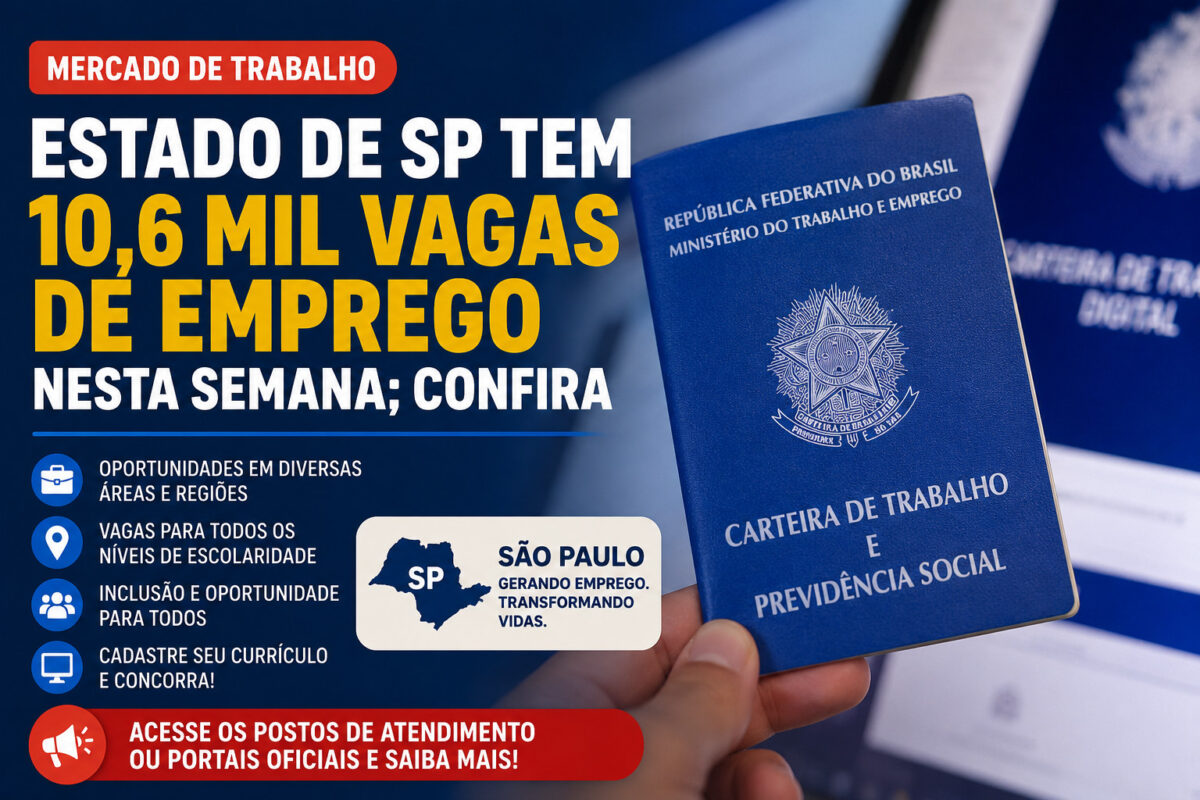Vagas de emprego PAT São Paulo Vagas de emprego PAT São Paulo