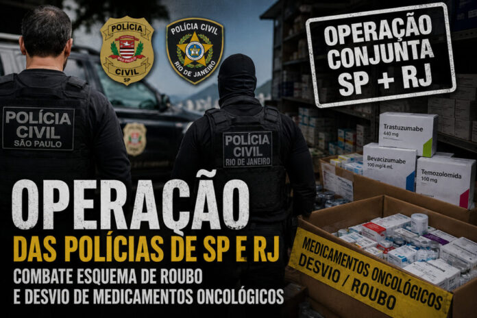 Operação Metástase desvio medicamentos oncológicos Operação Metástase desvio medicamentos oncológicos