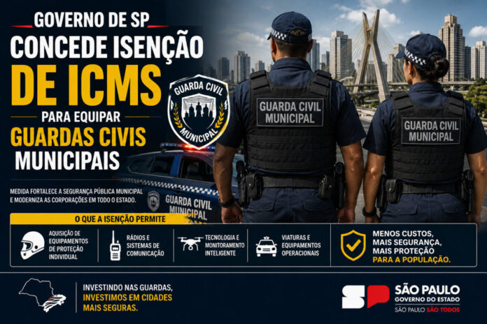 Isenção ICMS Guarda Civil Municipal SP Isenção ICMS Guarda Civil Municipal SP