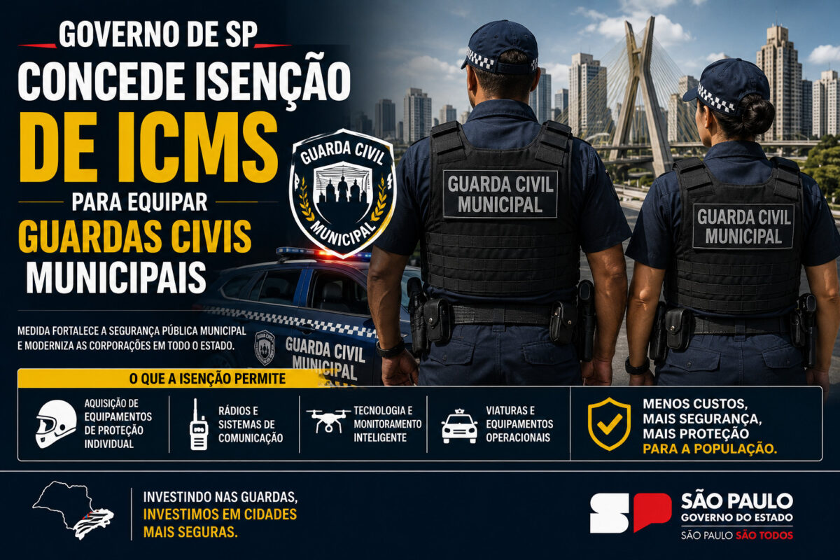 Isenção ICMS Guarda Civil Municipal SP Isenção ICMS Guarda Civil Municipal SP