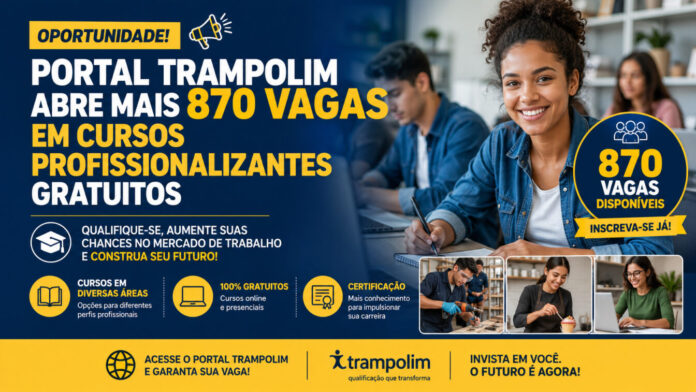 Portal Trampolim cursos gratuitos Qualifica SP Portal Trampolim cursos gratuitos Qualifica SP
