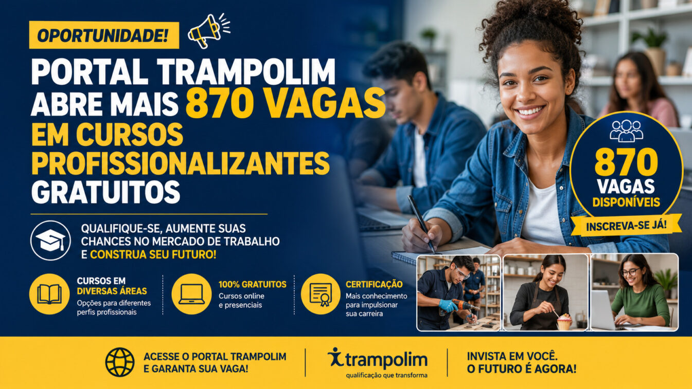 Portal Trampolim cursos gratuitos Qualifica SP Portal Trampolim cursos gratuitos Qualifica SP