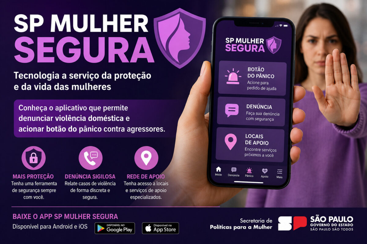 Aplicativo SP Mulher Segura botao do panico Aplicativo SP Mulher Segura botao do panico