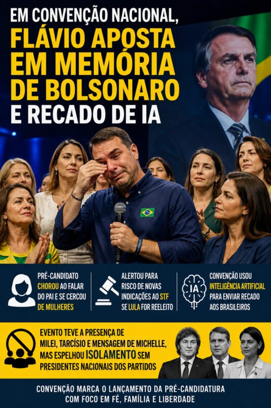 Convenção partidos de direita Arena Pacaembu