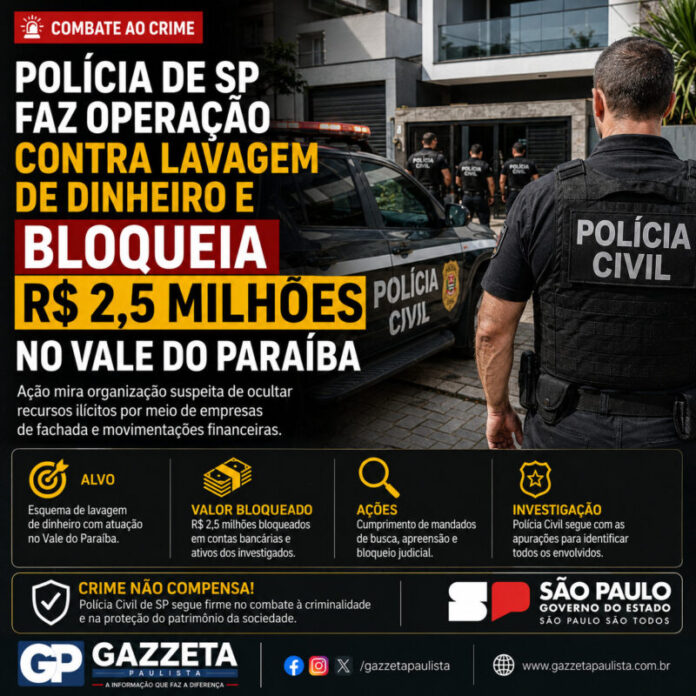 Policia de SP operacao lavagem de dinheiro Vale do Paraiba Policia de SP operacao lavagem de dinheiro Vale do Paraiba