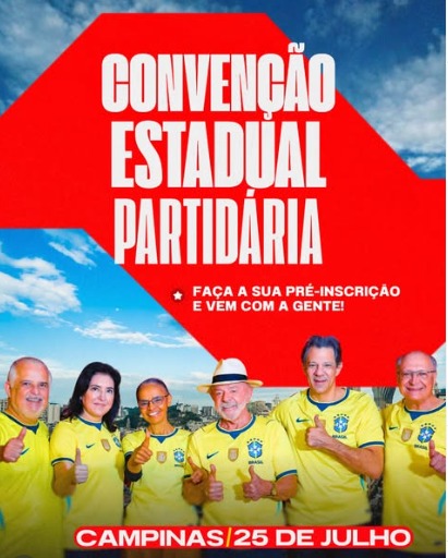 Convenção Estadual Partidária Campinas 2026 Convenção Estadual Partidária Campinas 2026