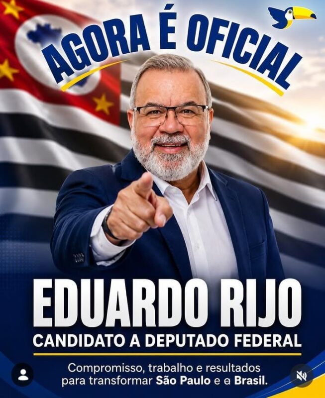 PSDB convencao virtual Eduardo Rijo deputado federal