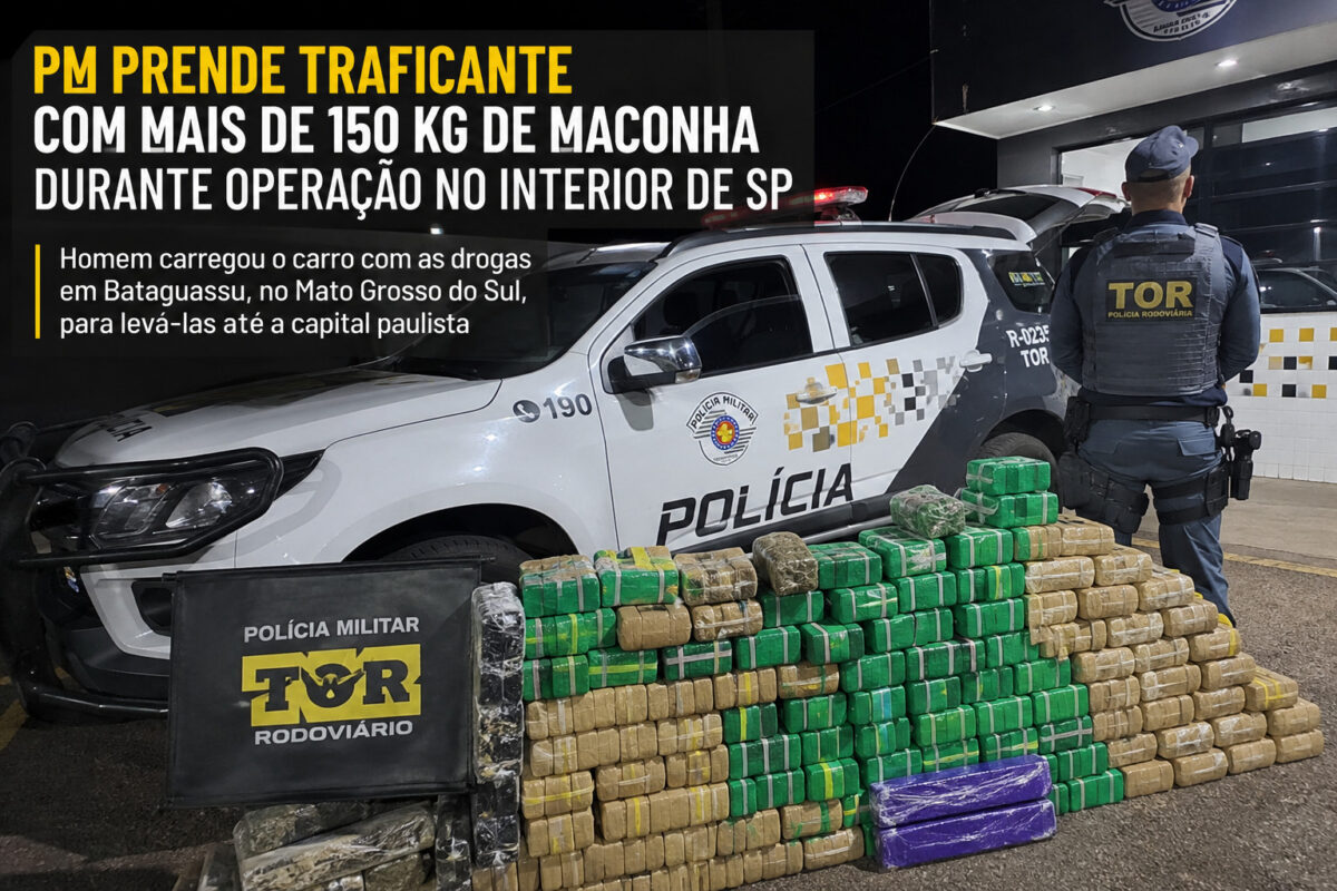 Operação Impacto: PM Rodoviária Apreende 152 kg de Maconha na Rodovia Miguel Jubran Operação Impacto: PM Rodoviária Apreende 152 kg de Maconha na Rodovia Miguel Jubran