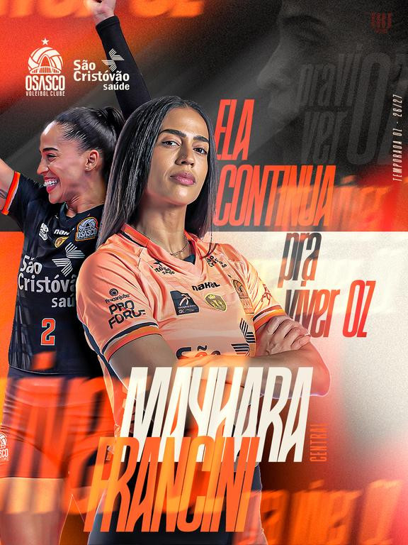 Mayhara renovação Osasco Vôlei Mayhara renovação Osasco Vôlei