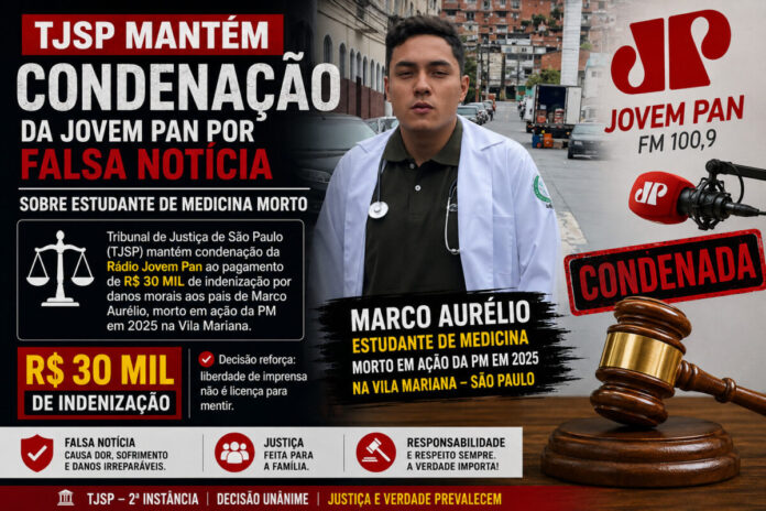 TJSP condena Jovem Pan apelacao Marco Aurelio Cardenas TJSP condena Jovem Pan apelacao Marco Aurelio Cardenas