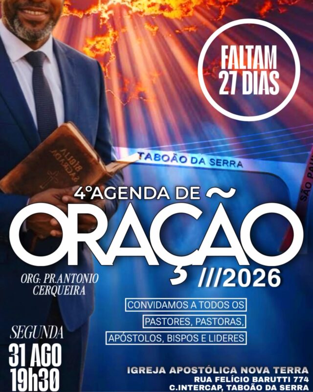 4 Agenda de Oracao da Cidade Taboao da Serra 4 Agenda de Oracao da Cidade Taboao da Serra