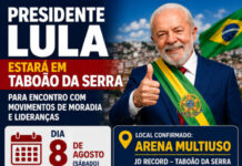 Presidente Lula Estará em Taboão da Serra no Dia 8 para Ato de Moradia
