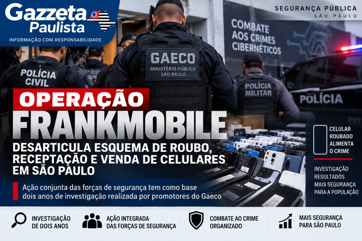 Operacao Frankmobile roubo de celulares SP Operacao Frankmobile roubo de celulares SP