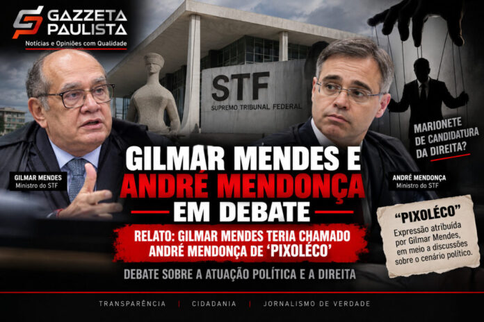 Gilmar Mendes chama André Mendonça de 
