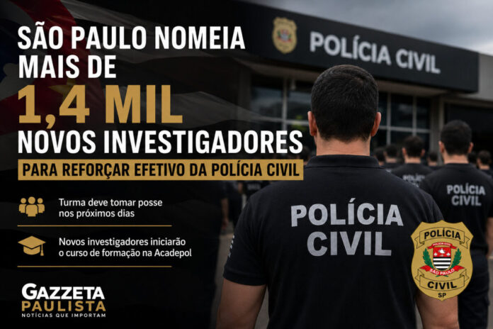 São Paulo nomeia mais de 1,4 mil novos investigadores