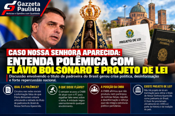 Caso Nossa Senhora Aparecida: entenda a polêmica com Flávio Bolsonaro