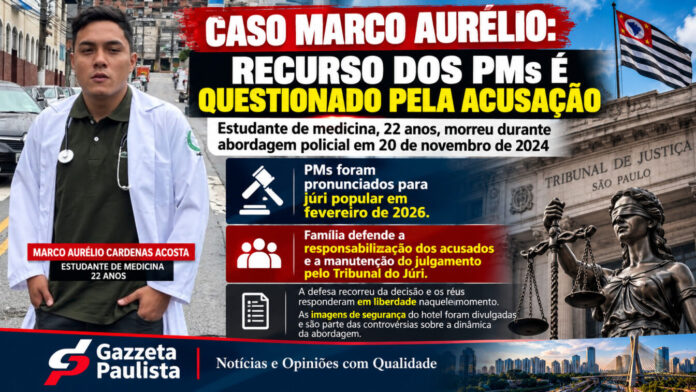 Caso Marco Aurélio: acusação rebate recurso e exige Tribunal do Júri Caso Marco Aurélio: acusação rebate recurso e exige Tribunal do Júri