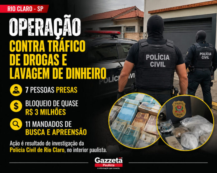 Operação Hidra combate tráfico e lavagem de dinheiro
