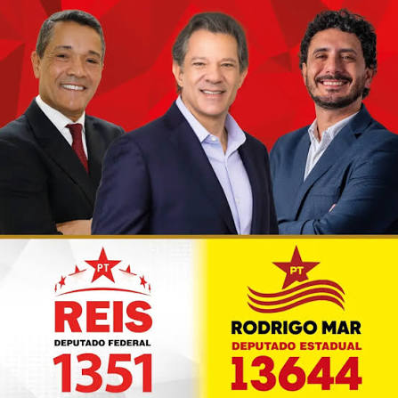 lancamento de campanha Reis e Rodrigo Mar Taboao da Serra