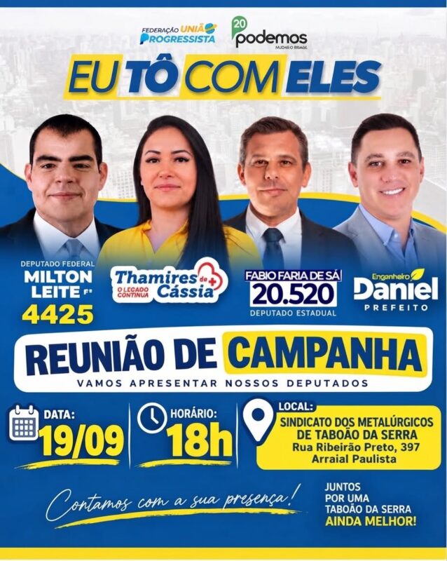 Tamires de Cássia plenaria Milton Leite e Fabio de Sa