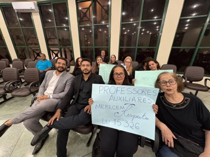 Alencar Santana e Marcolino apoiam professoras da Educação Infantil de Sales Oliveira no enquadramento da Lei 15.326