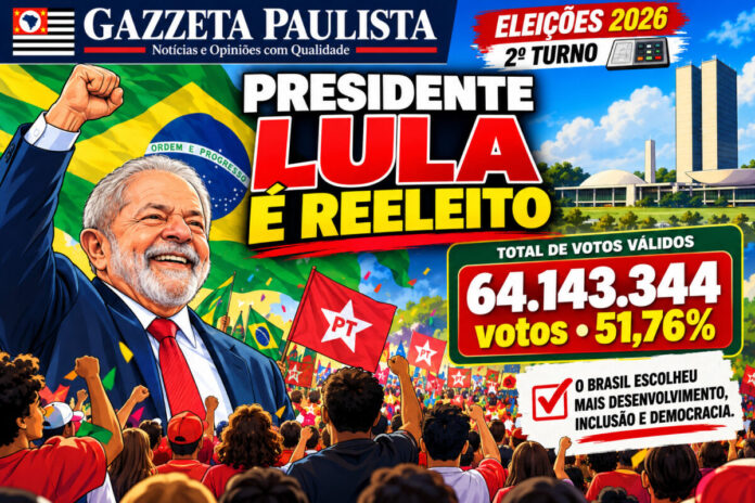 Luiz Inácio Lula da Silva É Reeleito Presidente da República no 2º Turno