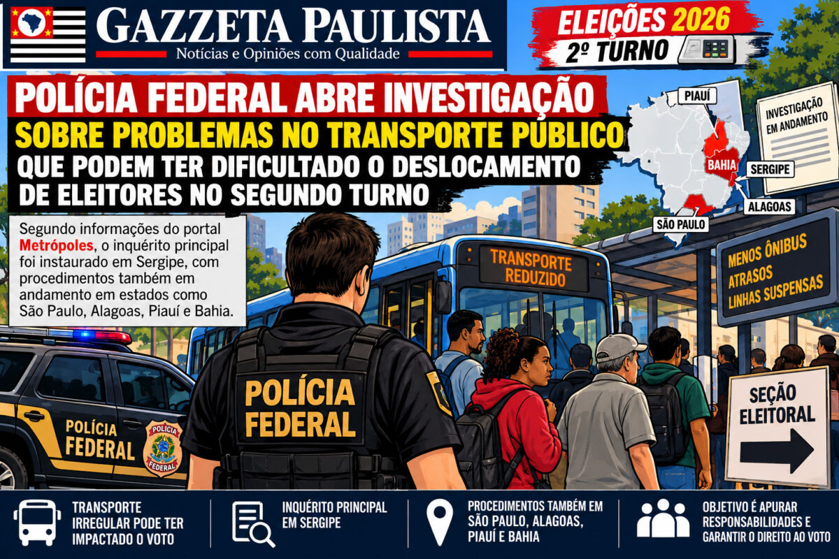 Investigação Federal e Transporte Eleitoral PF Abre Inquérito para Apurar Problemas no Transporte de Eleitores no 2º Turno