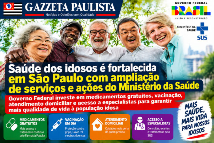 Saúde e Bem-Estar na Terceira Idade Saúde dos idosos é fortalecida em São Paulo com ações e ampliação do SUS